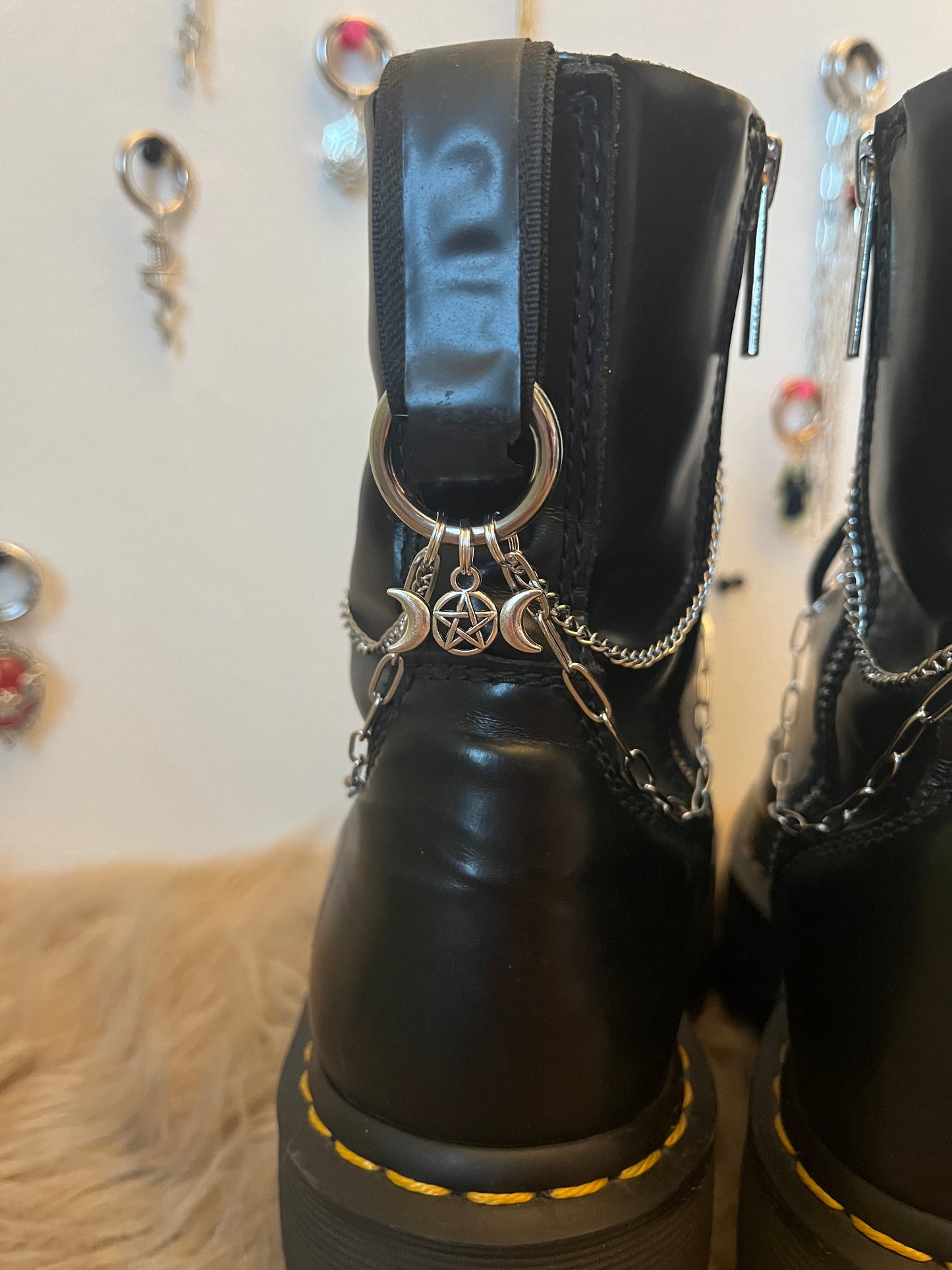 Chaînes doubles pentacles