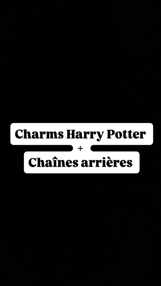 Chaînes + Charms Harry Potter