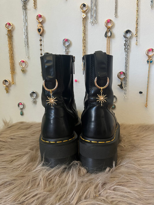 Charms soleils dorés