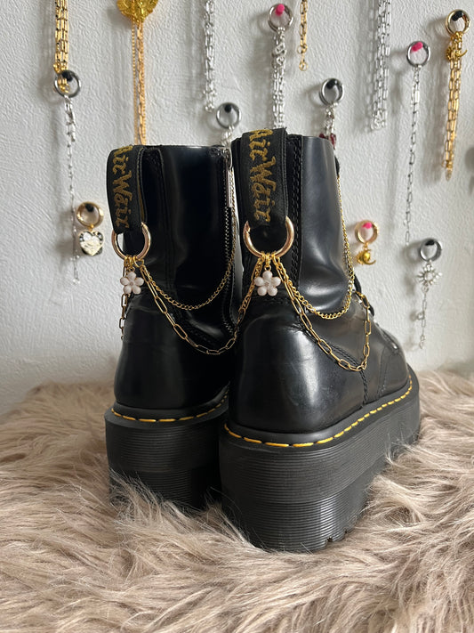 Chaînes doubles fleurs