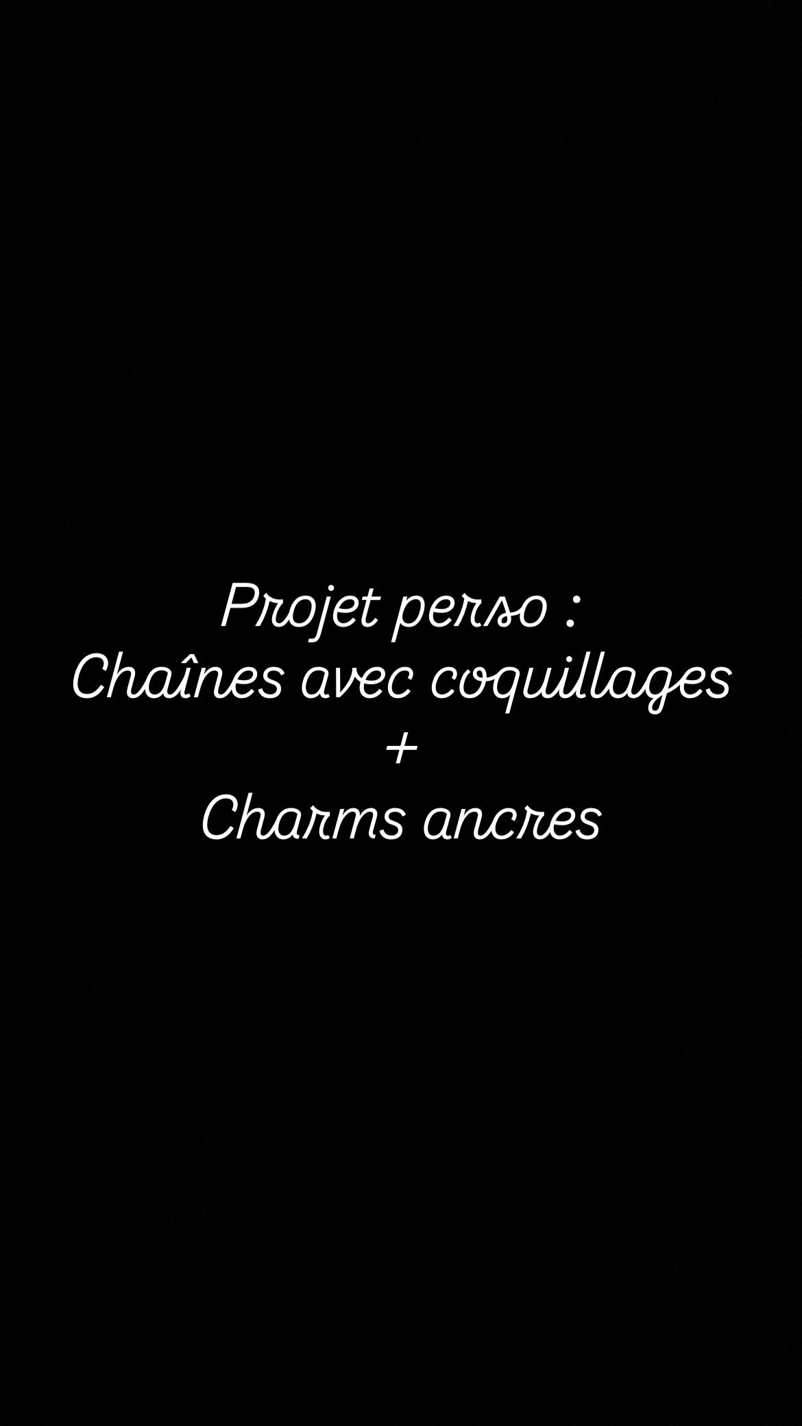 Pre commande / Chaînes personnalisées